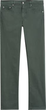 AG Everett Stretch Sateen Slim Straight Pants
