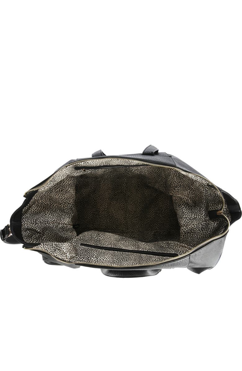 Sole Society Cory Faux Leather Travel Tote, Alternate, color,