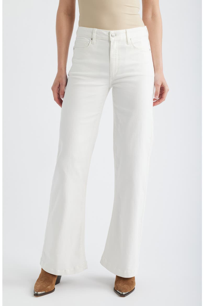 Leenah High Waist Wide Leg Jeans, Main, color, TONAL ECRU