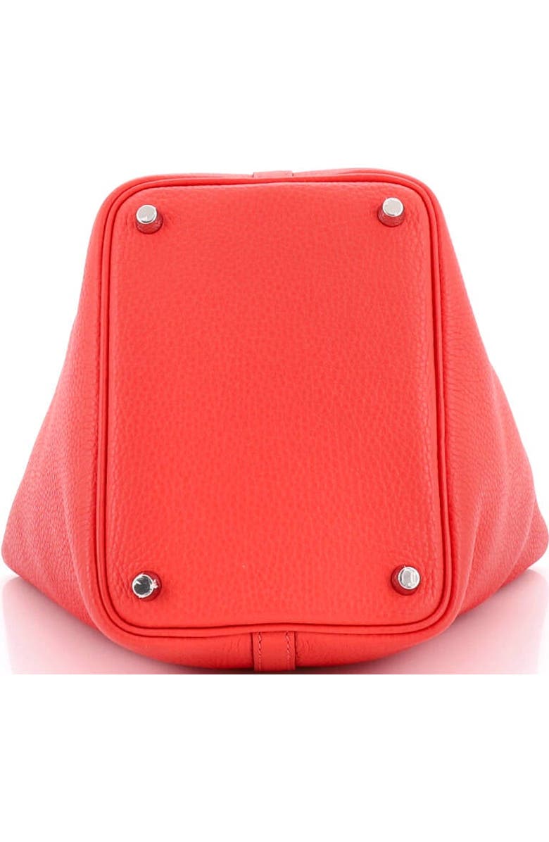 Pre-Owned Hermes Picotin Lock Bag Clemence PM, Alternate, color, Rouge Pivoine