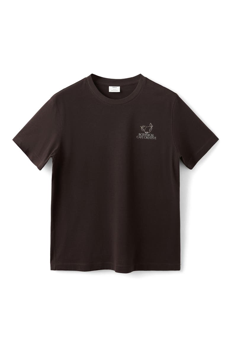 Graphic T-Shirt, Main, color, BROWN