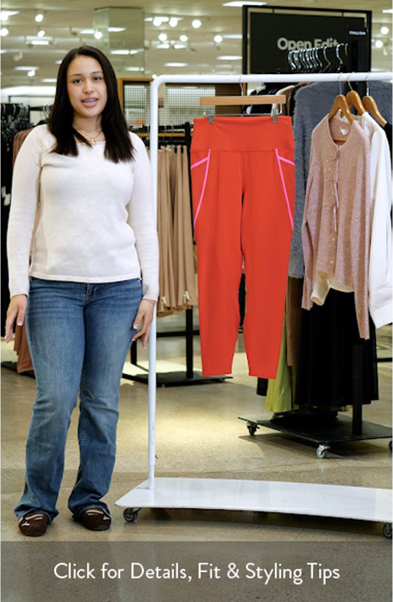 Von Contrast Detail Leggings, sales video thumbnail