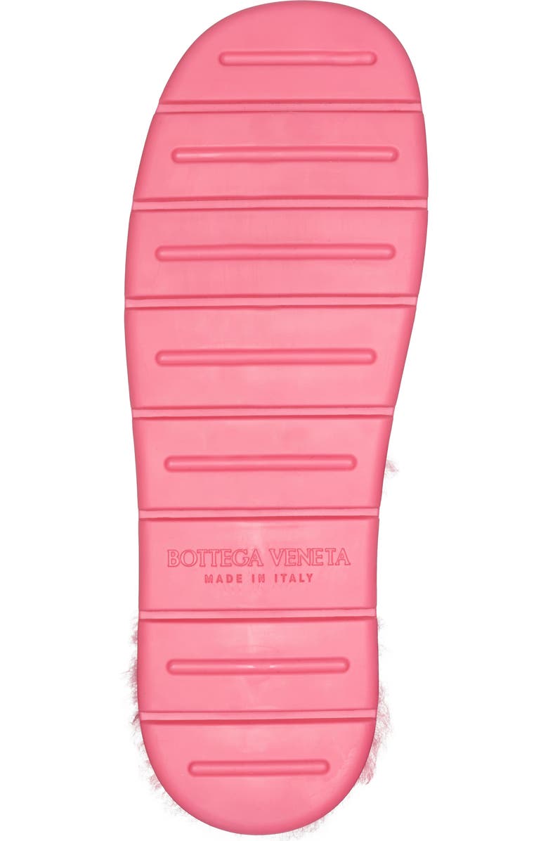 Bottega Veneta Puddle Genuine Shearling Lined Slingback Clog, Alternate, color,