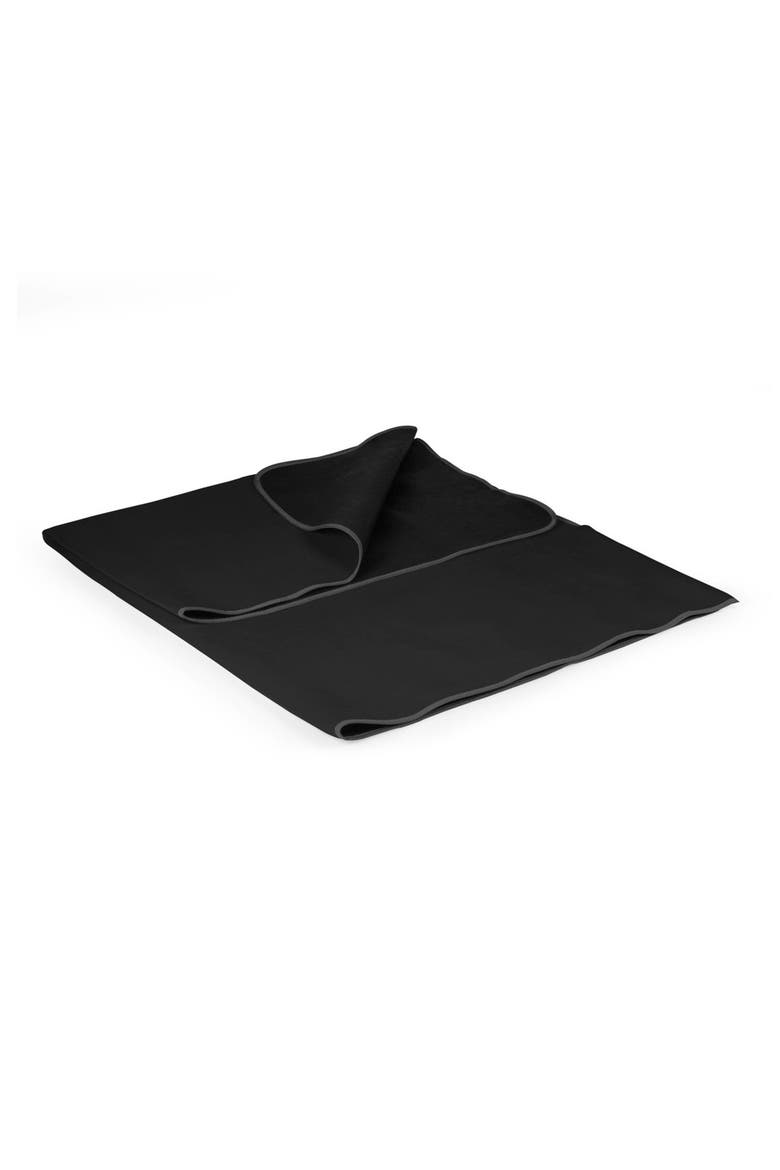 Blanket Tote Outdoor Picnic Blanket, Alternate, color, BLACK WITH BLACK LINING