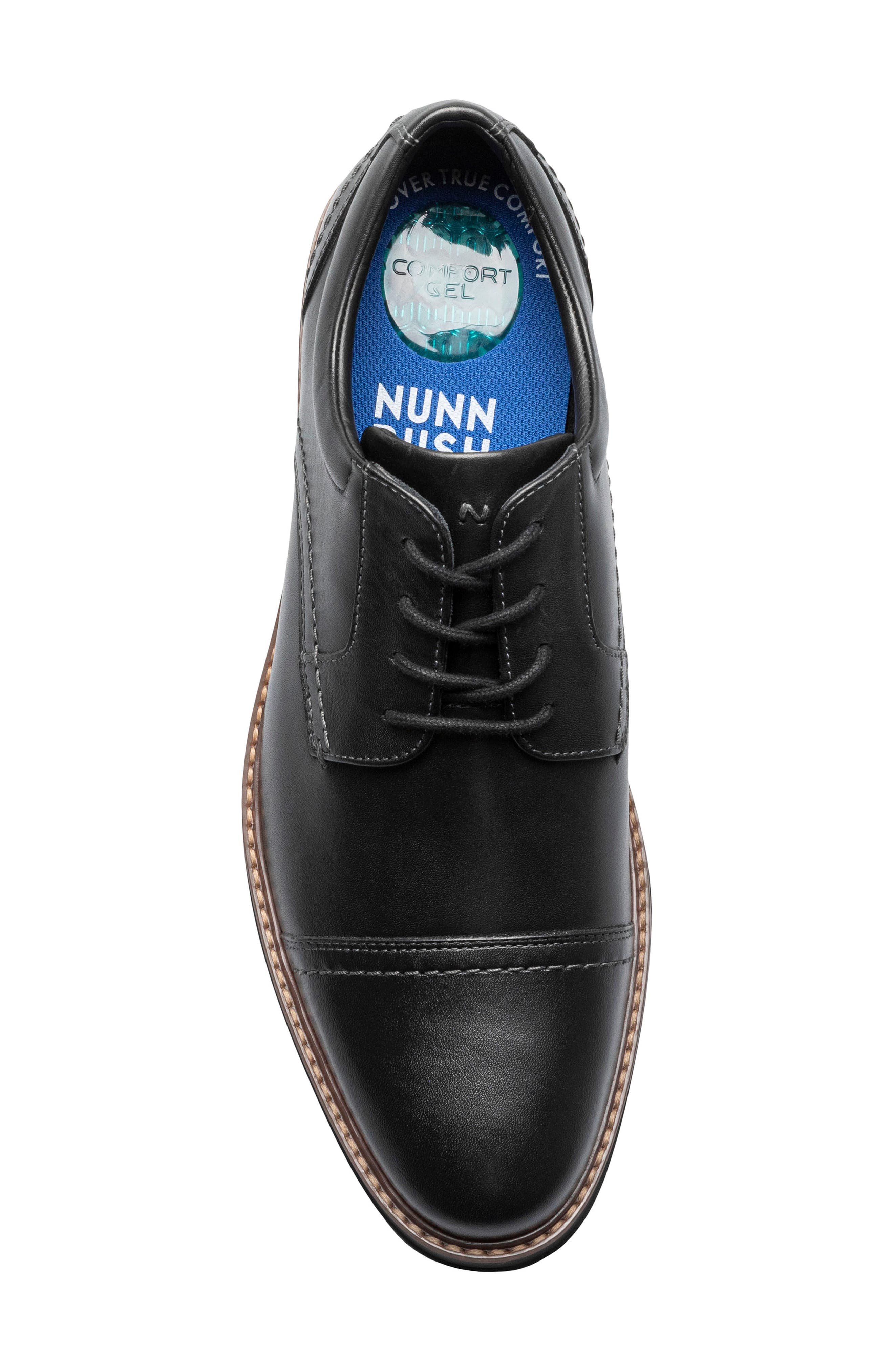 NUNN BUSH Calderone Cap Toe Derby - Wide Width Available, Alternate, color, Black