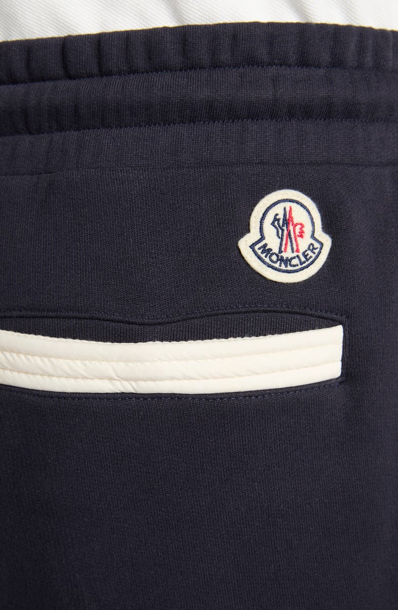 Moncler Logo Patch Joggers, Alternate, color, Black