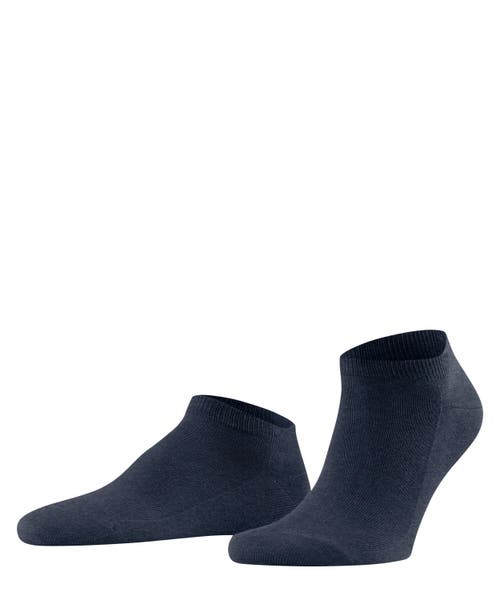 Falke Family Sustainable Cotton Sneaker Socks In Blue