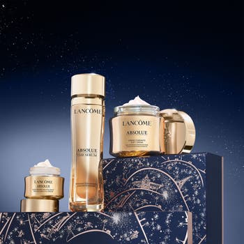 LANCOME ABSOLUE パック Lancome Absolue 7pc Skincare Makeup Gift Set Reversible