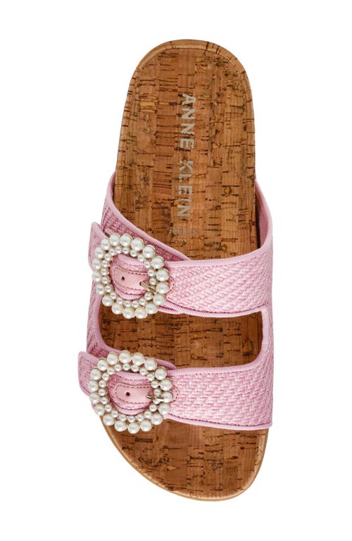 Anne Klein Happy Platform Slide Sandal