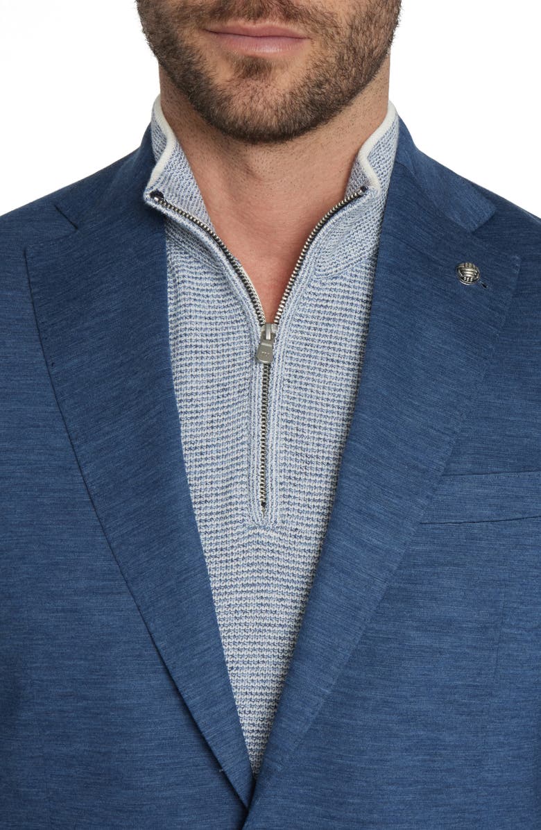 Jack Victor Hampton Solid Knit Wool Blend Sport Coat, Alternate, color,