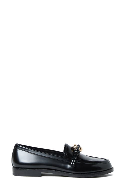 Loeffler Randall Roma Loafers With Hardware Black In Black