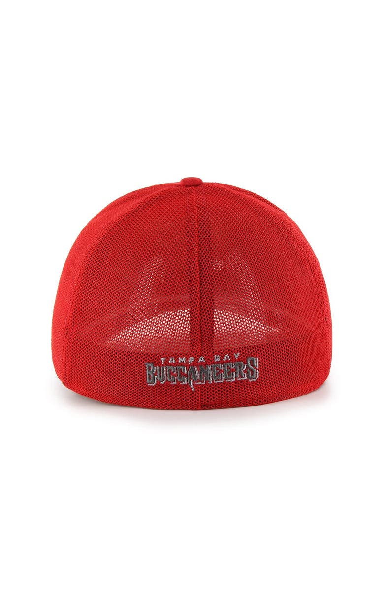 '47 Men's '47 Red Tampa Bay Buccaneers Pixelation Trophy Flex Hat, Alternate, color, Red