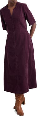 Seasalt Cornwall Wightwick Organic Cotton Denim Midi Dress