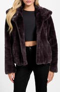 GUESS New Sophy Faux Fur Jacket