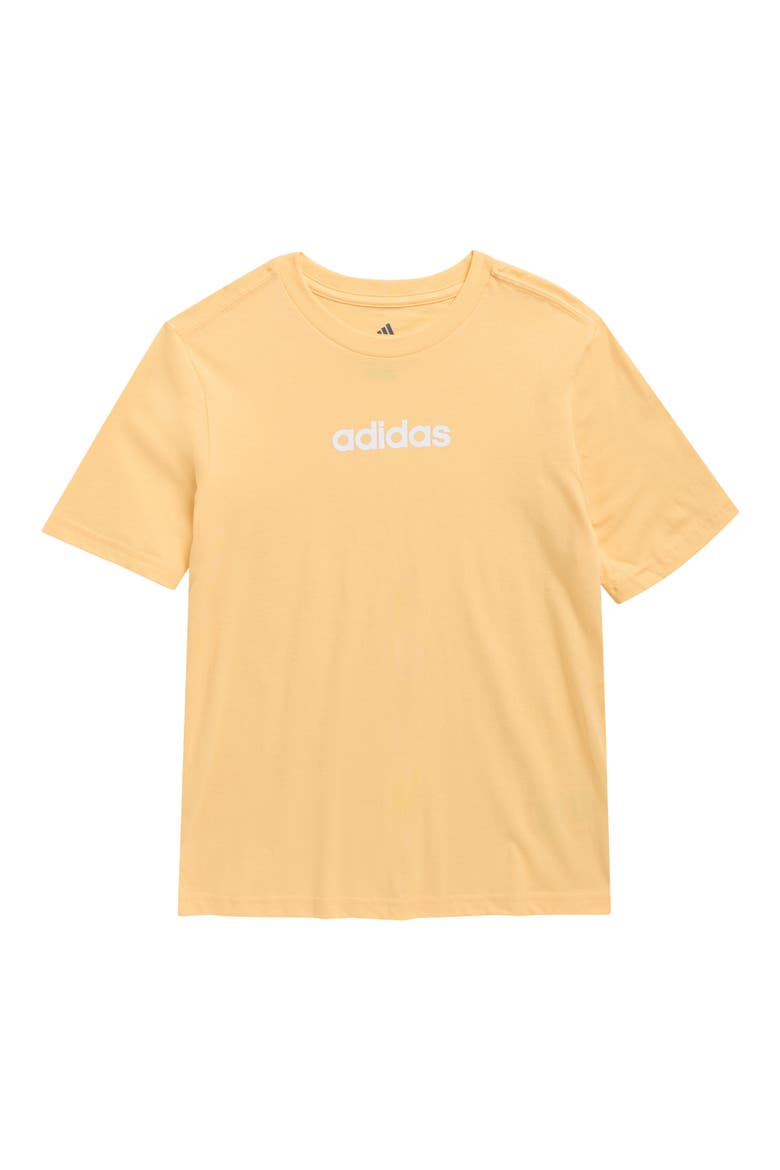 Kids' Logo Graphic T-Shirt, Main, color, YELLOW-ORANGE
