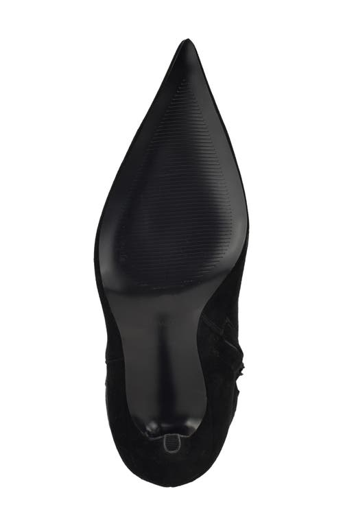 Nine West Richy Pointed Toe Knee High Boot In Black