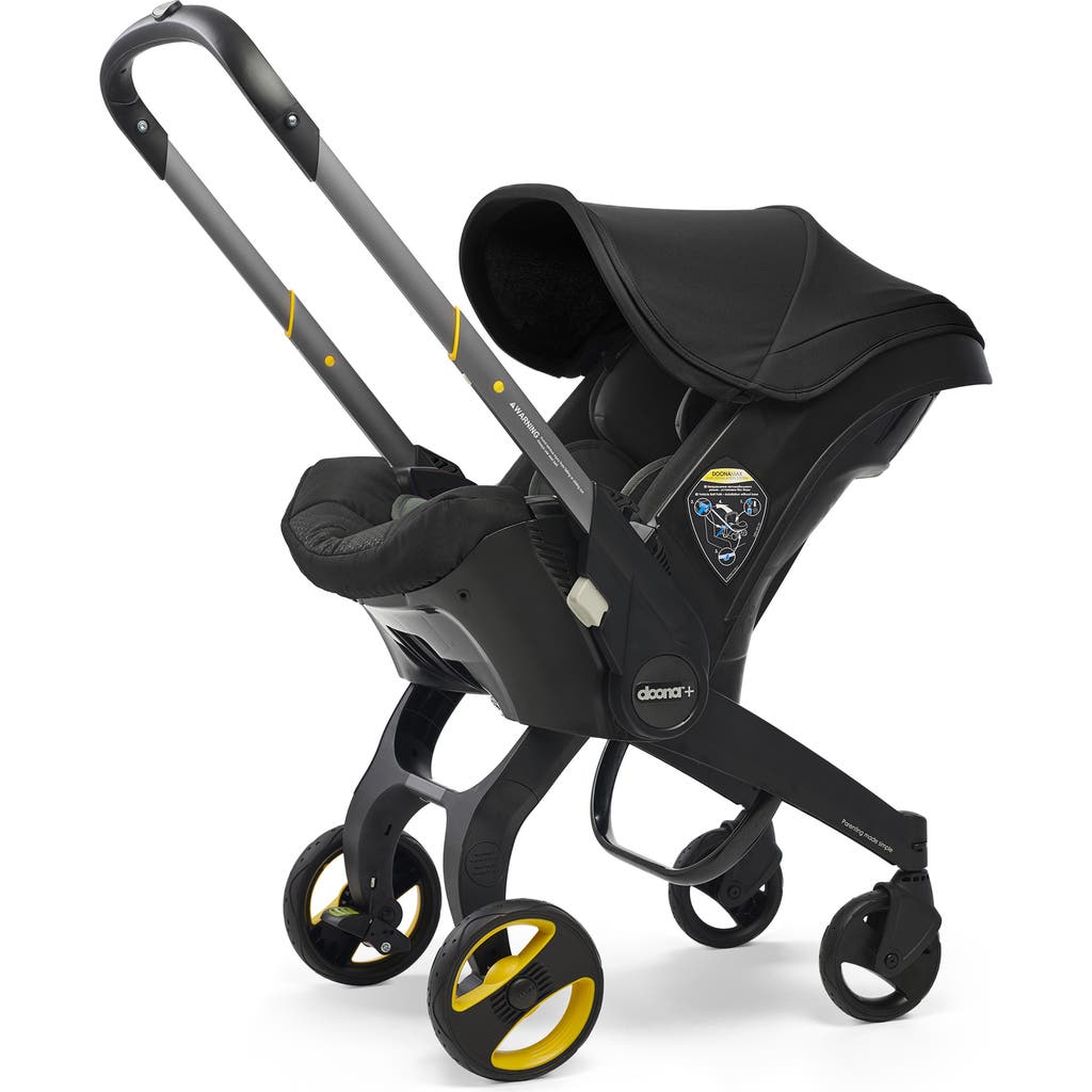 Doona Convertible Infant Car Seat/Compact Stroller System with Base in Nitro Black  product