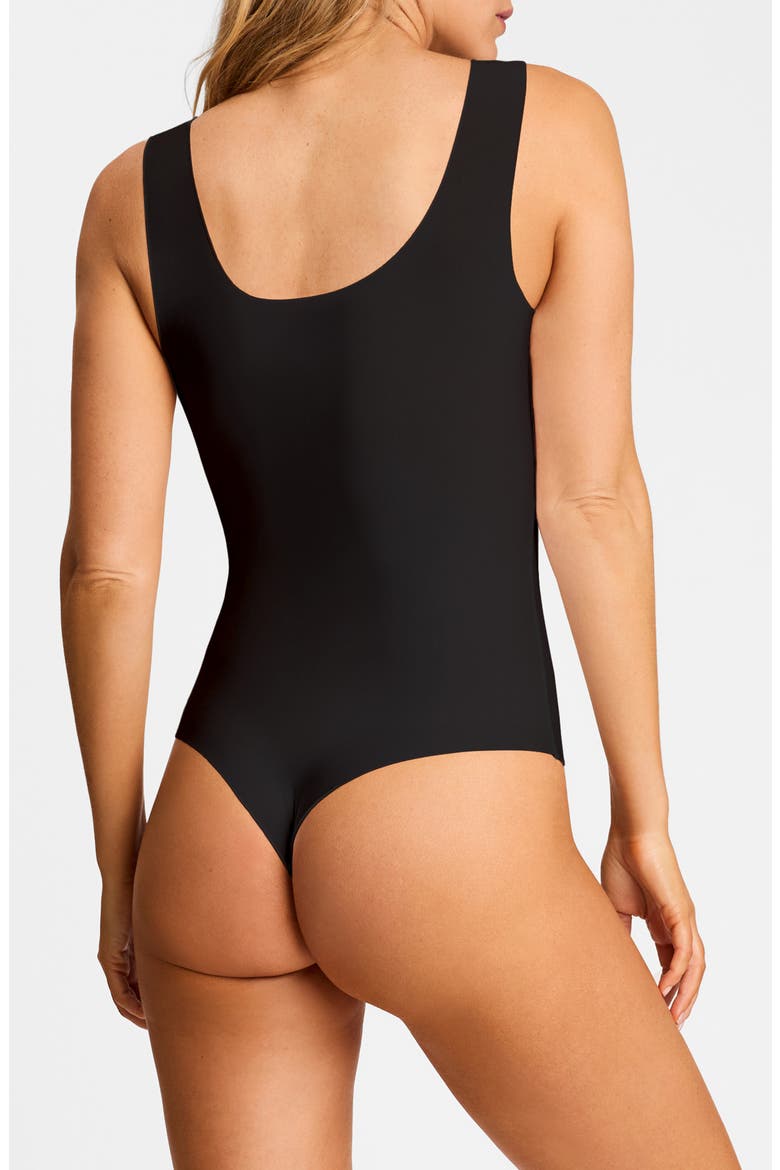 Butter Tank Bodysuit, Alternate, color, BLACK