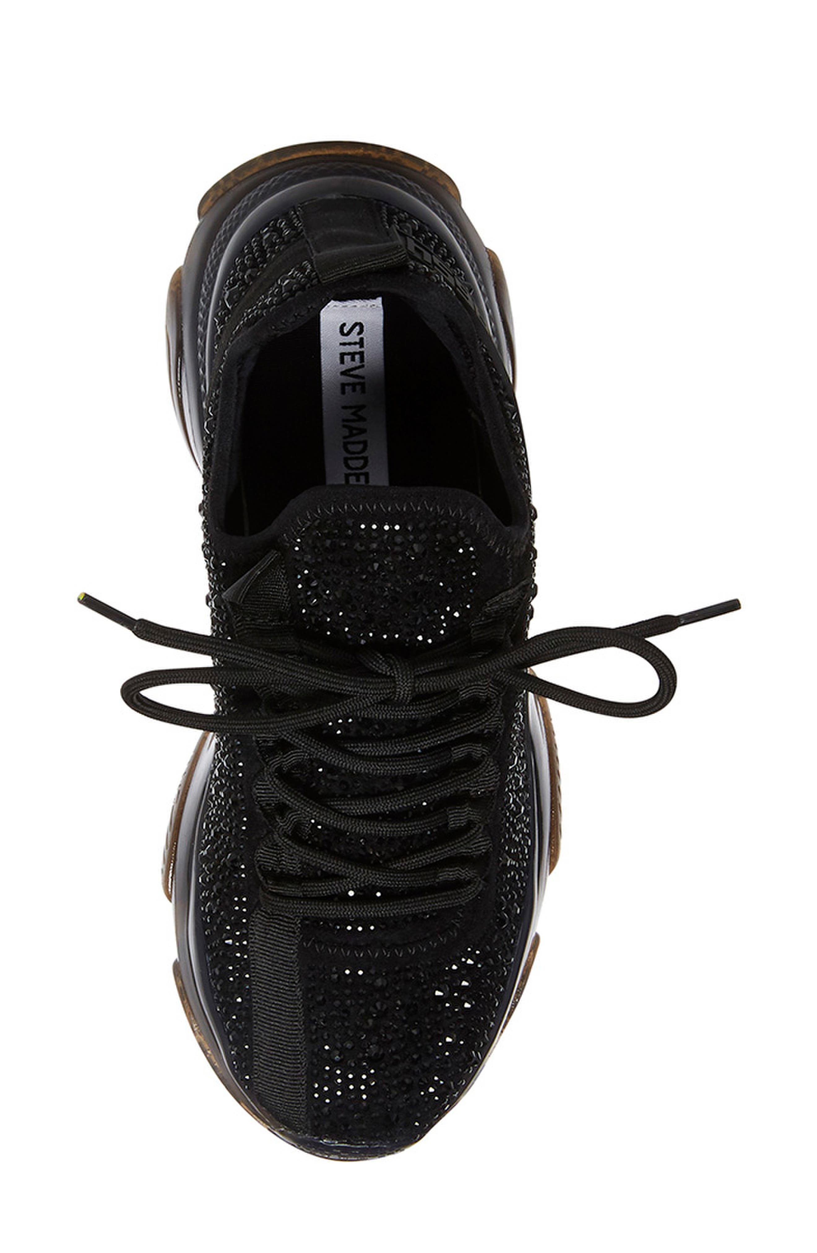 Steve Madden Maxima Embellished Sneaker, Alternate, color, 