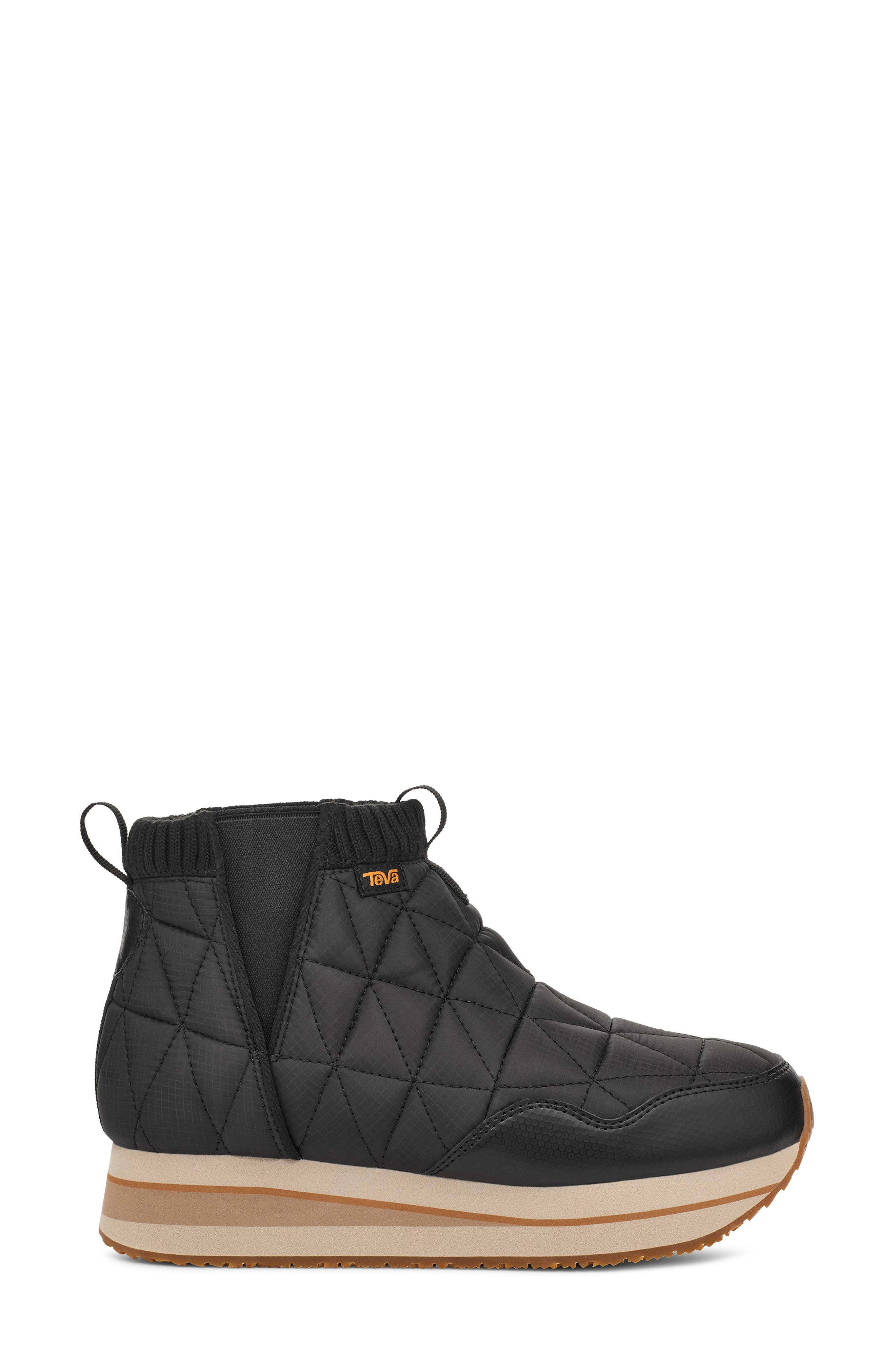 Teva ReEmber Mid Platform Bootie, Alternate, color, Black