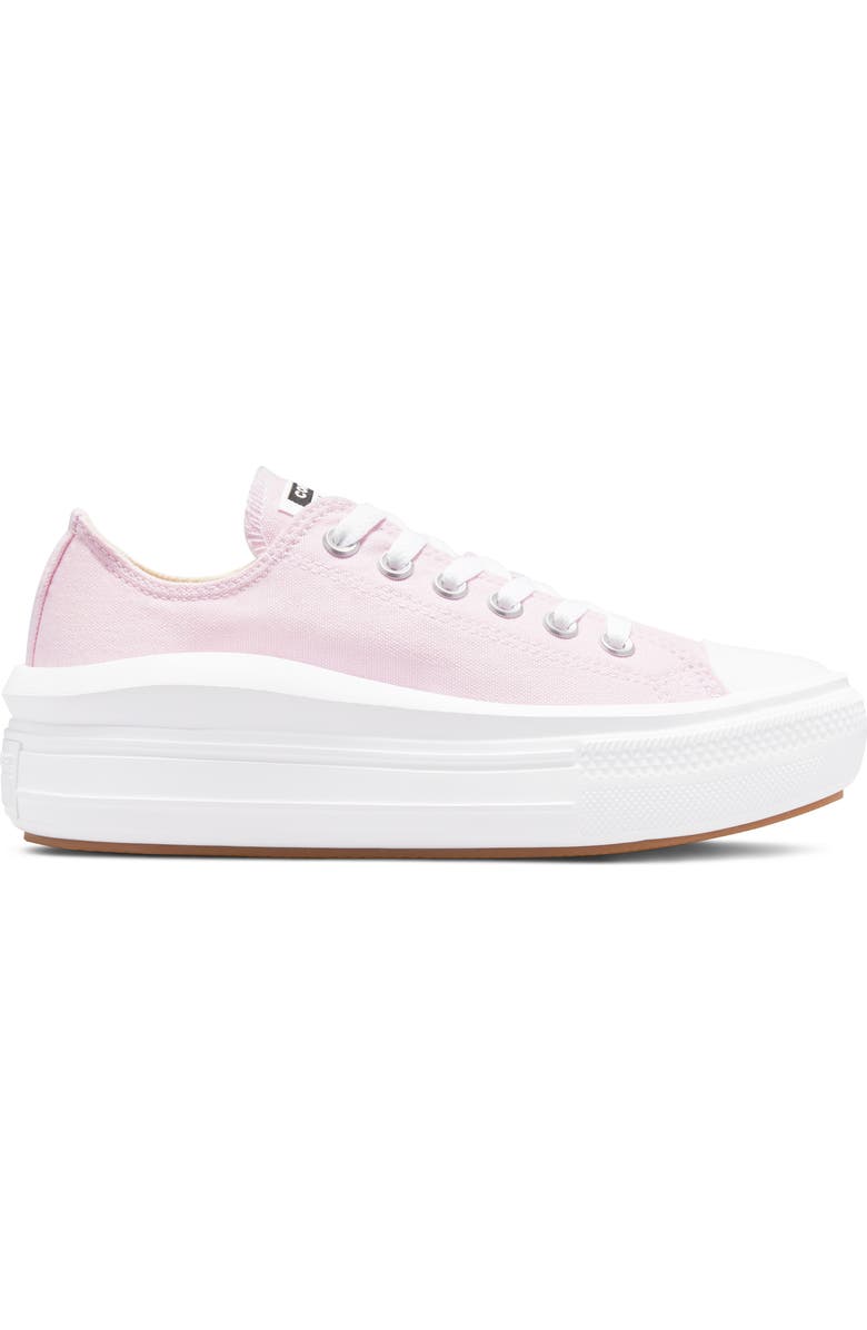 Converse Chuck Taylor<sup>®</sup> All Star<sup>®</sup> Move Low Top Platform Sneaker, Alternate, color, Pink Foam/White/White