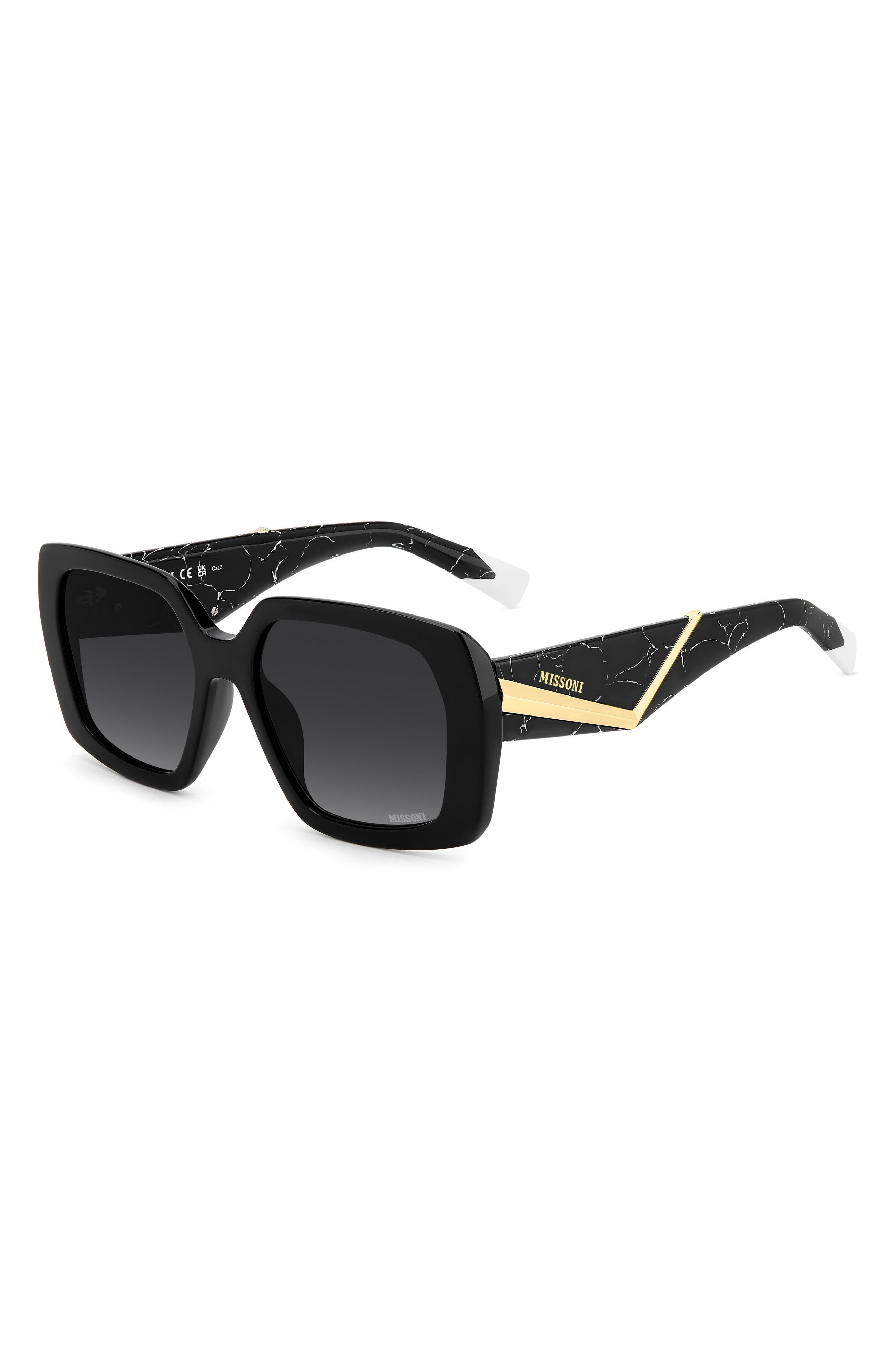 Missoni 55mm Gradient Rectangular Sunglasses (Women) | Nordstrom