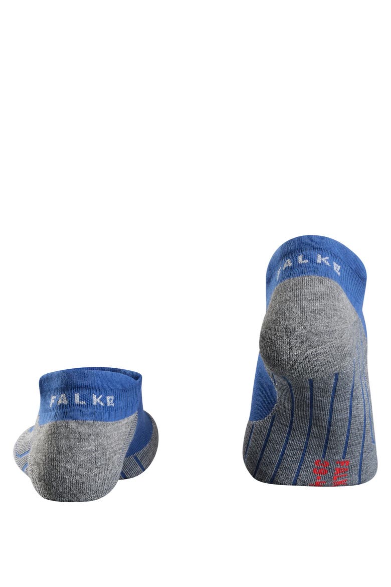 RU4 Endurance No Show Running Socks, Alternate, color, Athletic Blue