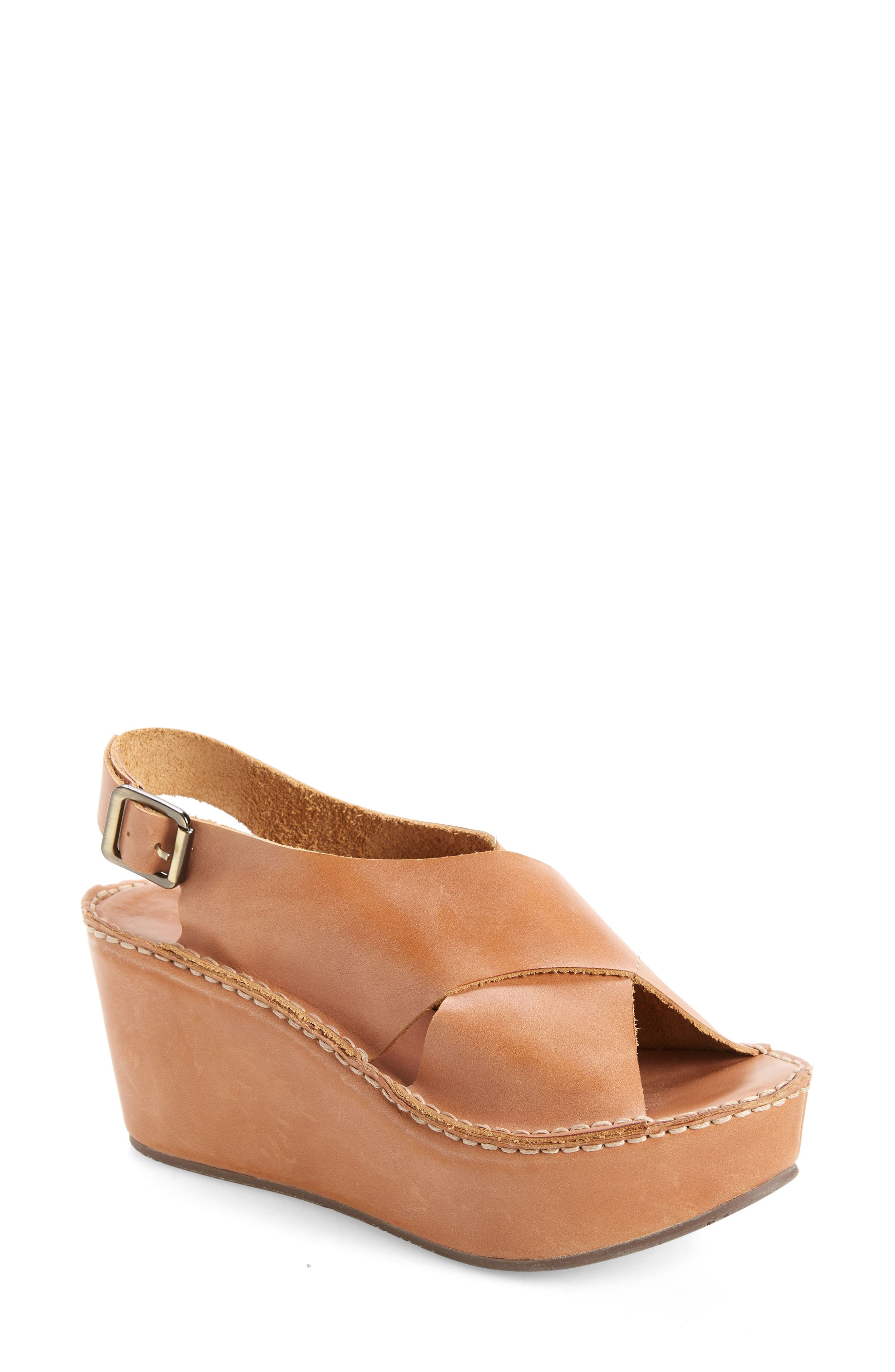 Chocolat Blu Slingback Platform Sandal, Main, color, 