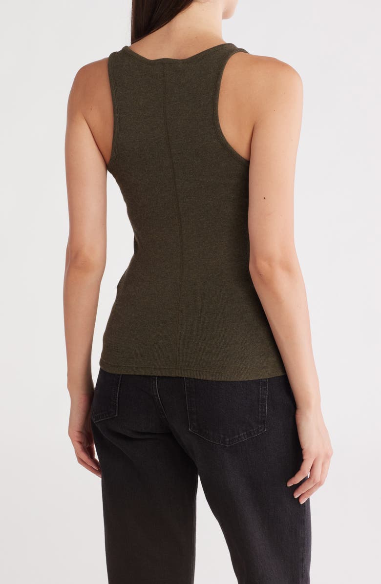 FRAME Rib Scoop Neck Tank Top, Alternate, color,