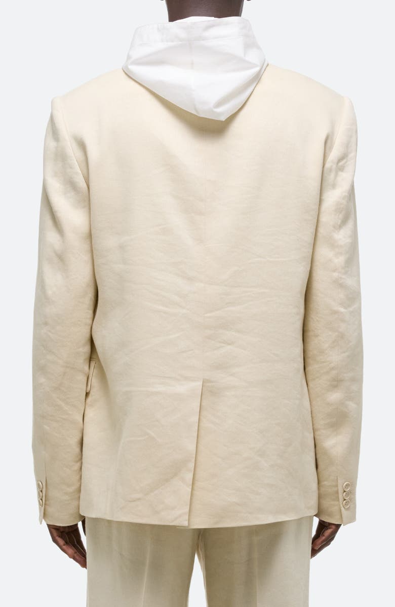 Helmut Lang Classic Linen Blend Blazer, Alternate, color, Summersand