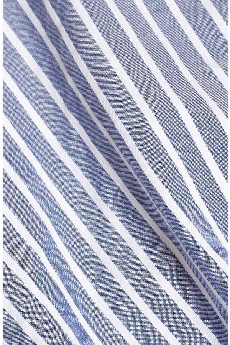 Janis Wrap Top, Alternate, color, NAVY STRIPE