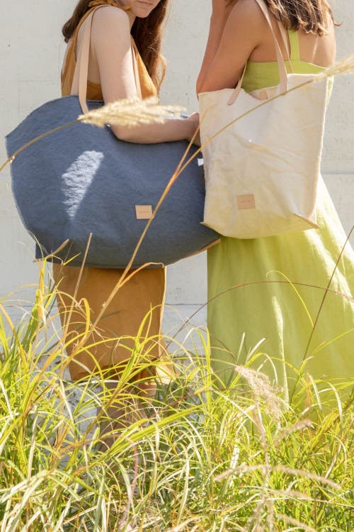 Graf & Lantz Graf Lantz Hana Canvas Tote In Natural