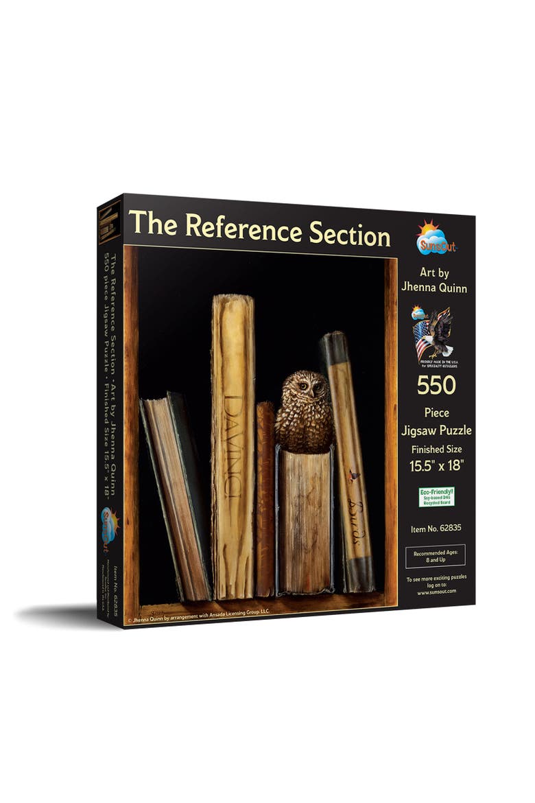 The Reference Section 550 piece Jigsaw Puzzle for Adults, Main, color, Multicolor