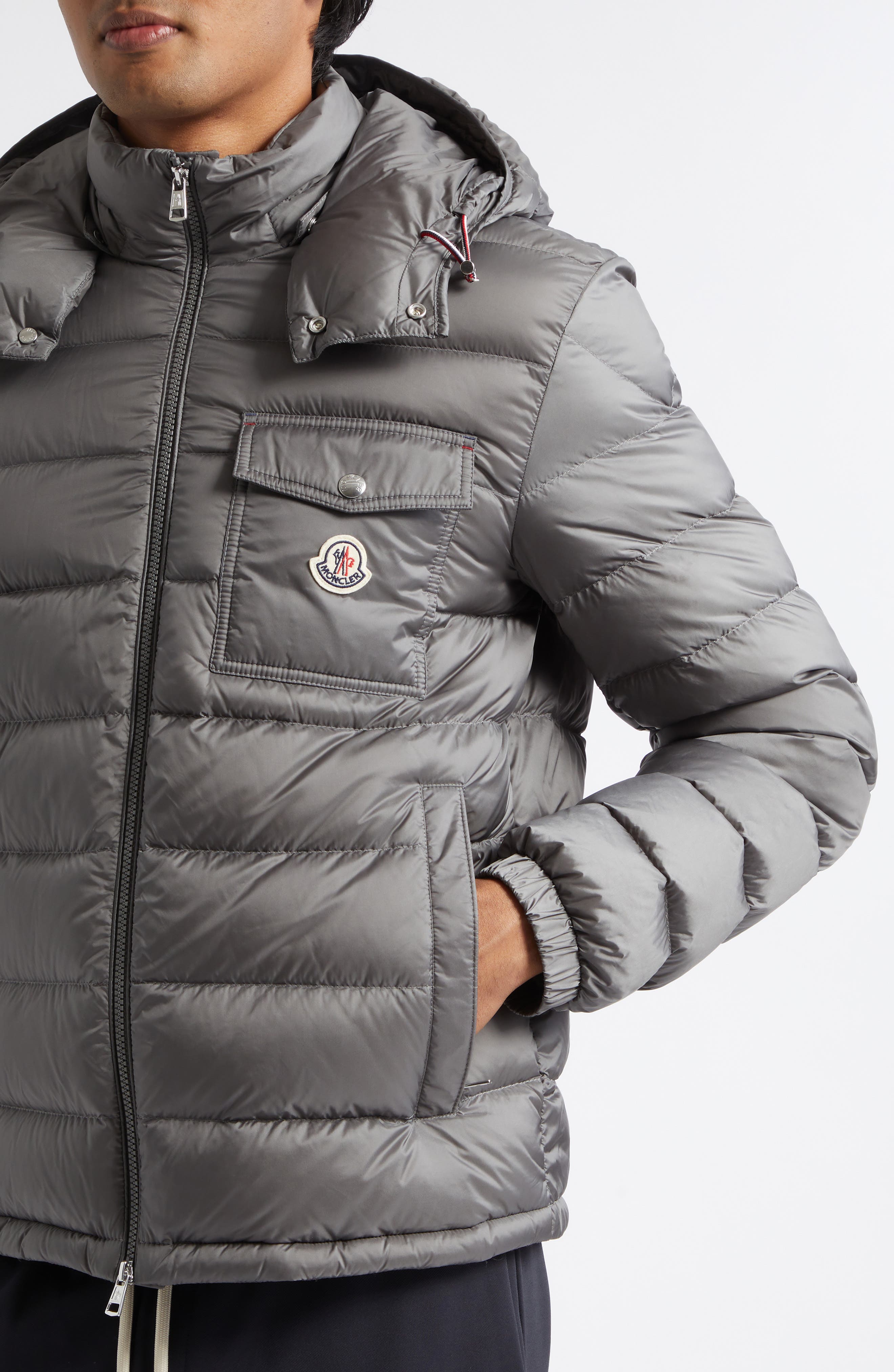Moncler Verith Hooded Down Jacket (Men) | Nordstrom