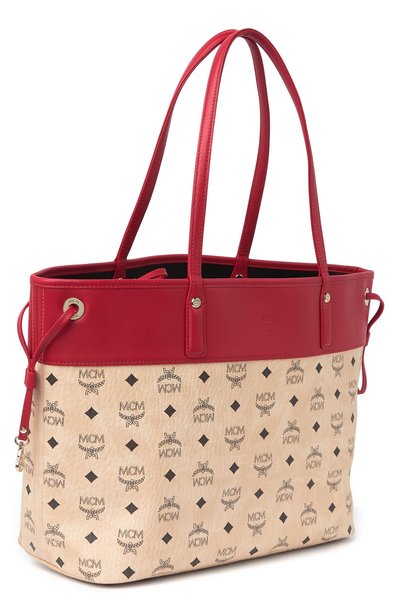 MCM Medium Shopper Bag, Alternate, color, 