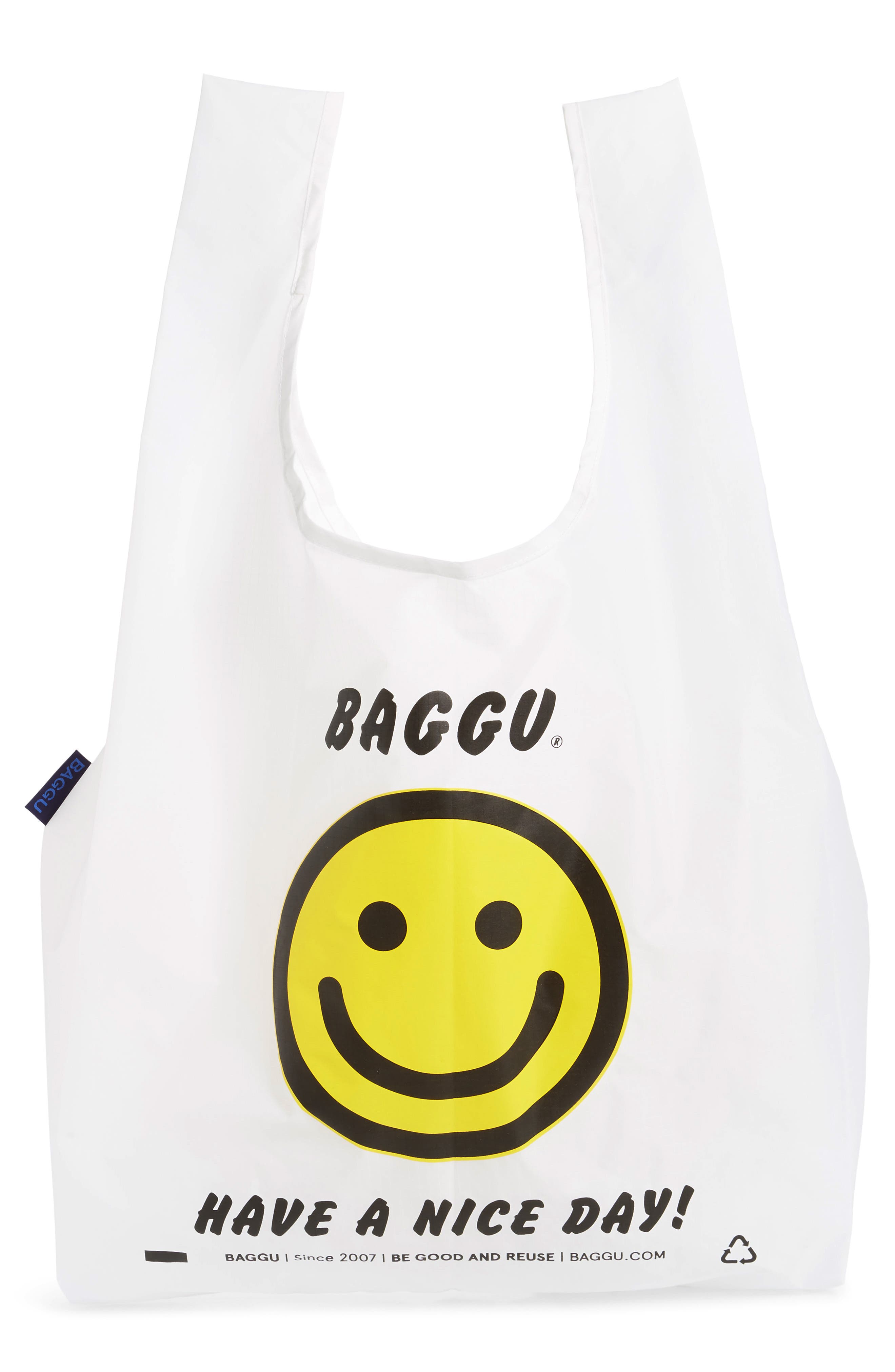 Baggu <sup>®</sup> Standard Baggu Printed Ripstop Nylon Tote, Alternate, color, 