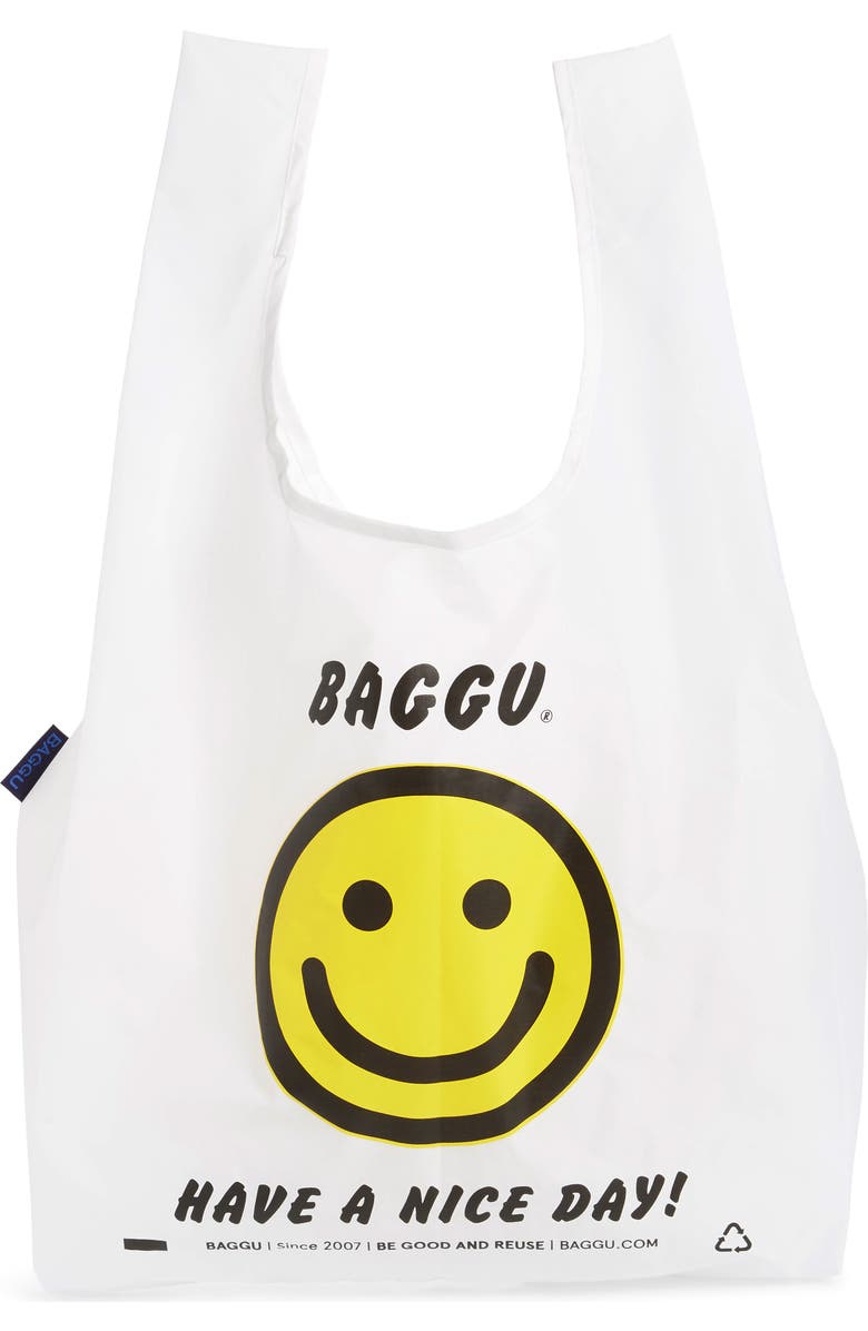 Baggu <sup>®</sup> Standard Baggu Printed Ripstop Nylon Tote, Alternate, color,