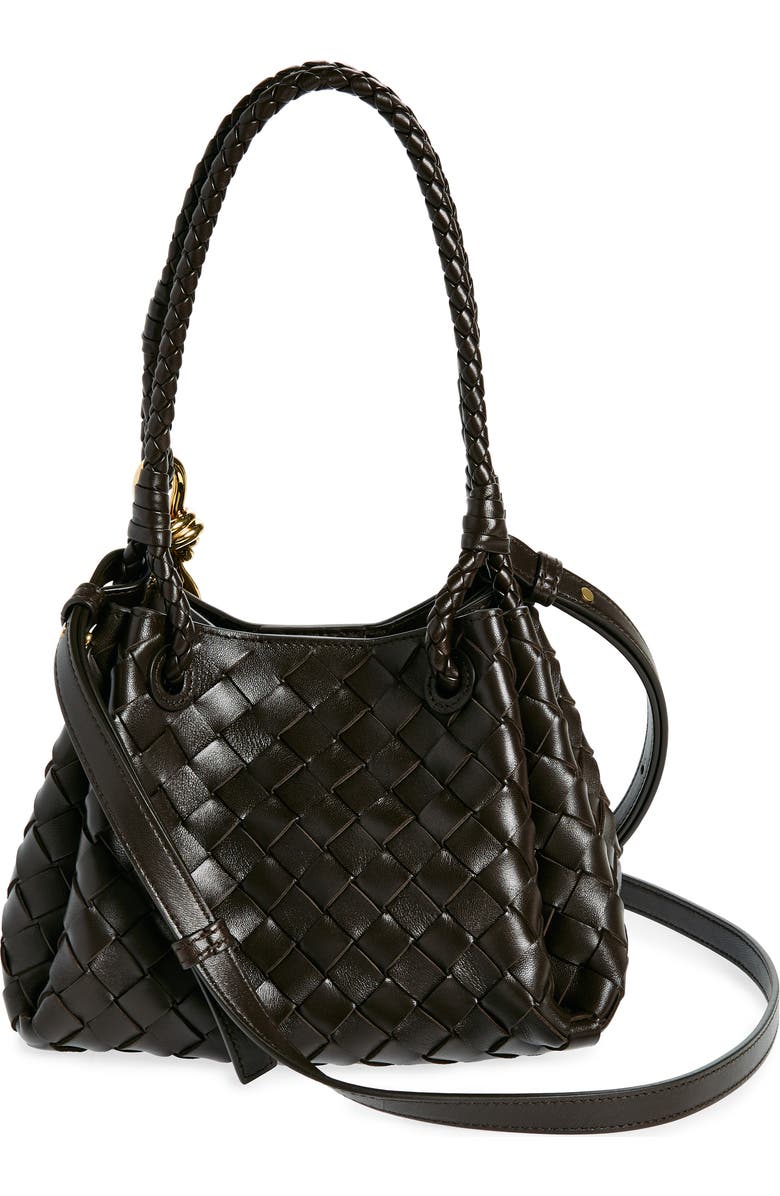 Bottega Veneta Small Andiamo Intrecciato Leather Crossbody Bag, Alternate, color,