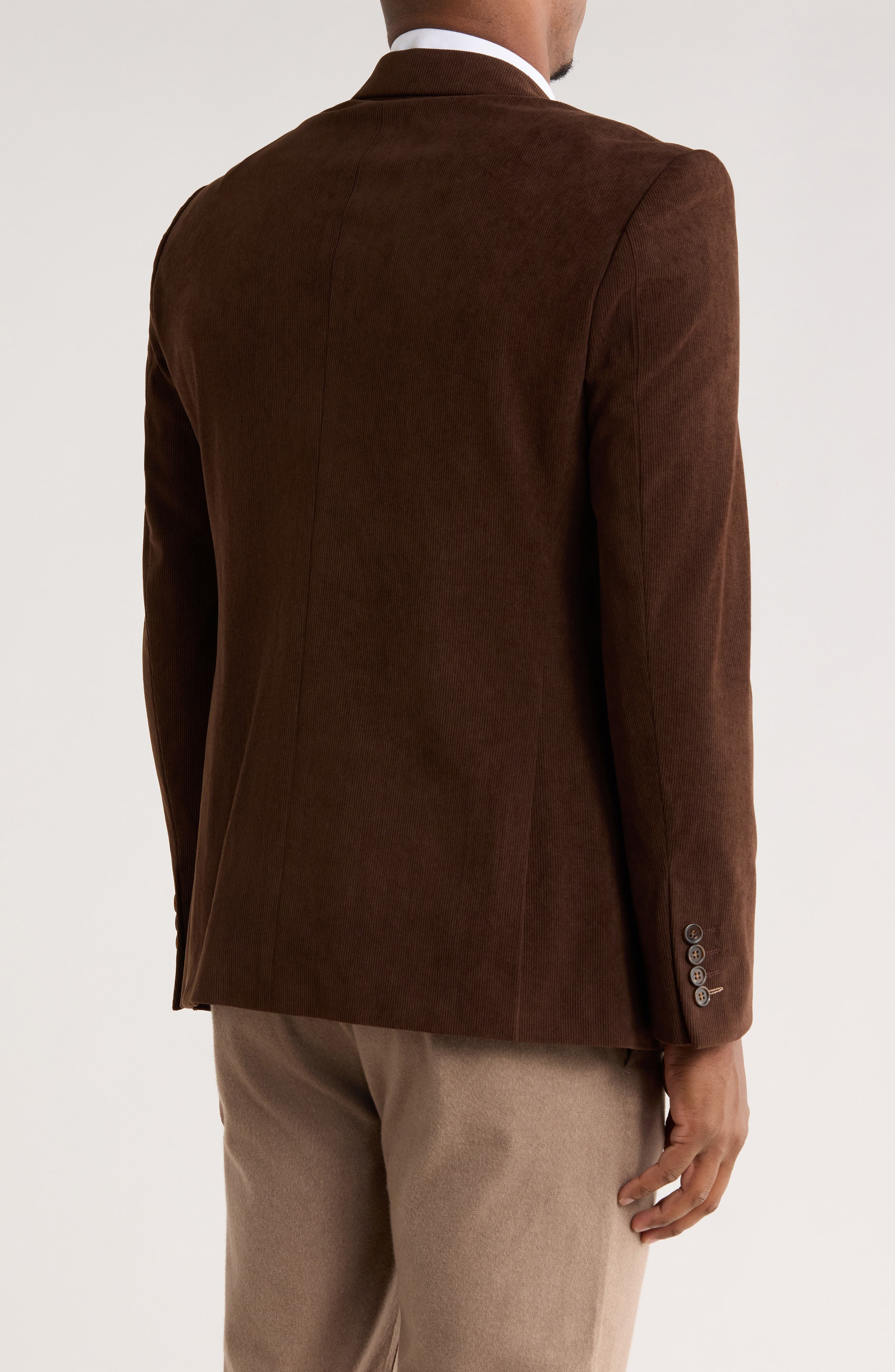 Corduroy Two-Button Sport Coat - image 4