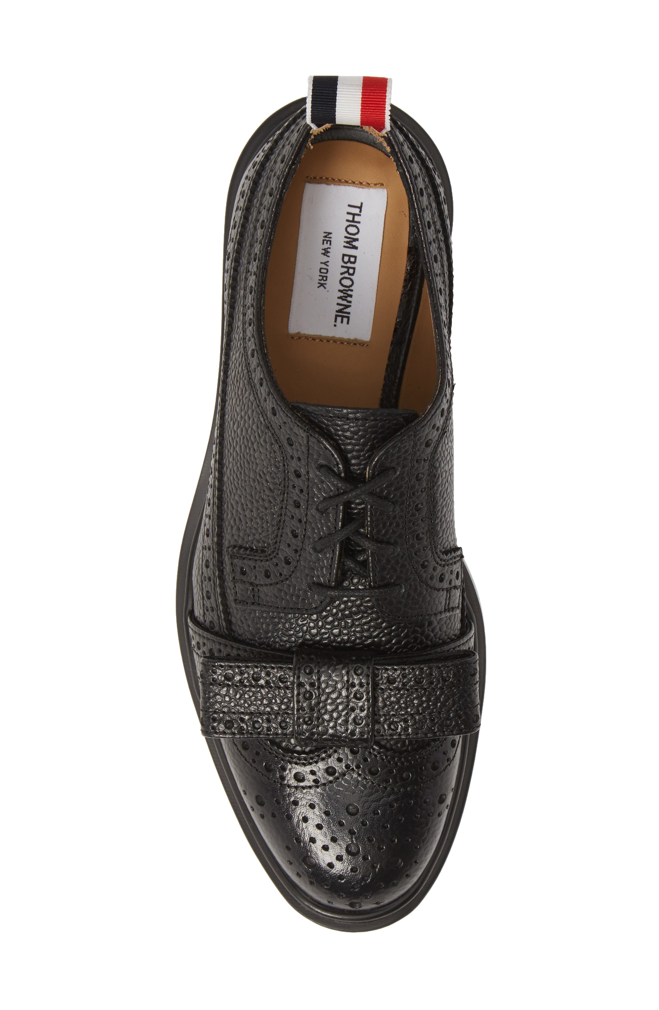 Thom Browne Bow Brogued Oxford, Alternate, color, 