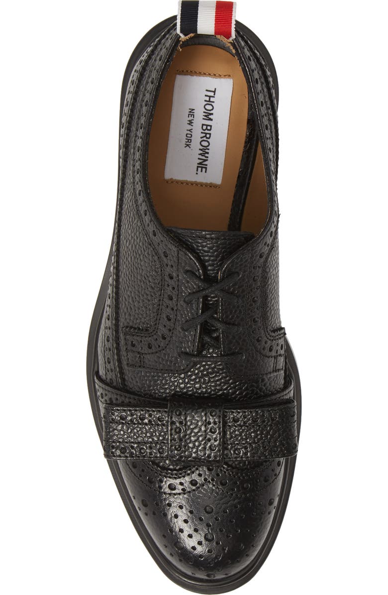 Thom Browne Bow Brogued Oxford, Alternate, color,