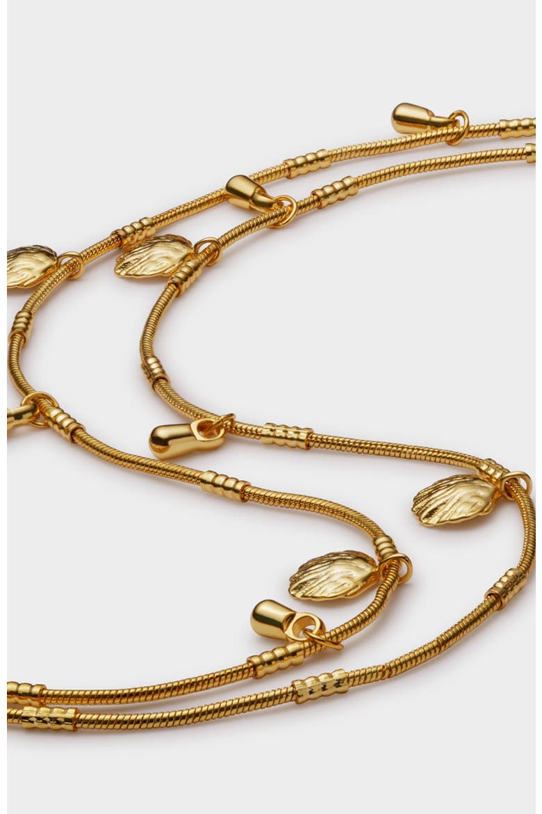 Cochellia Anklet, Alternate, color, Gold