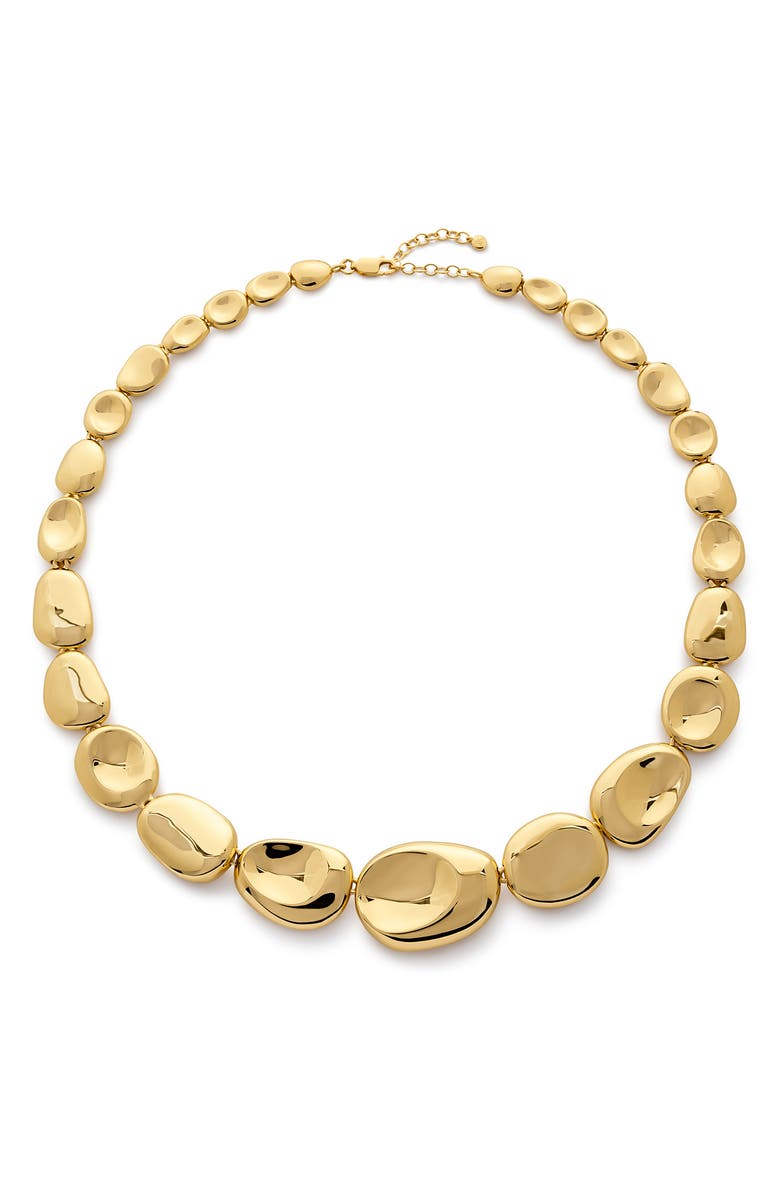 Monica Vinader Aria Collar Necklace, Main, color, 18K Gold Vermeil
