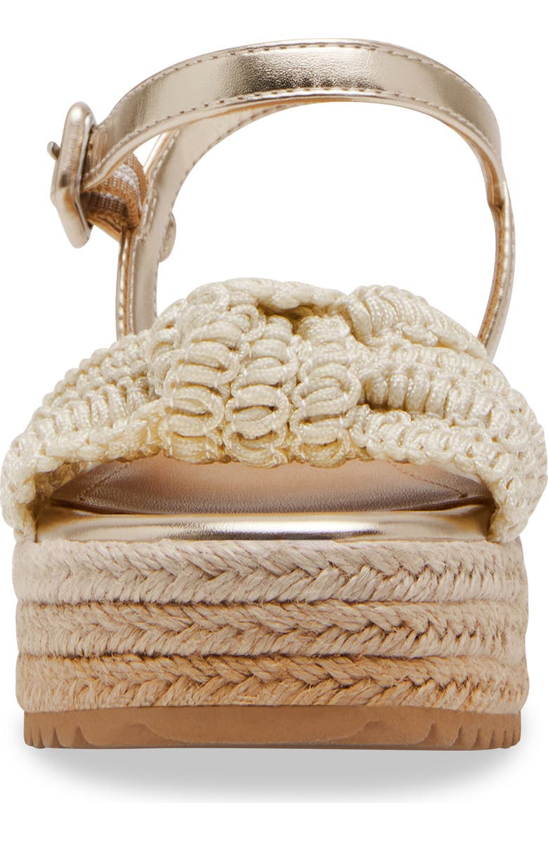 Steve Madden Kids' JCookie Platform Sandal, Alternate, color, Natural