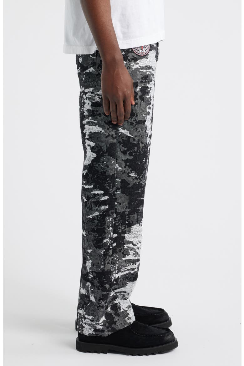 Dark Bastion Straight Leg Jeans, Alternate, color, BLACK