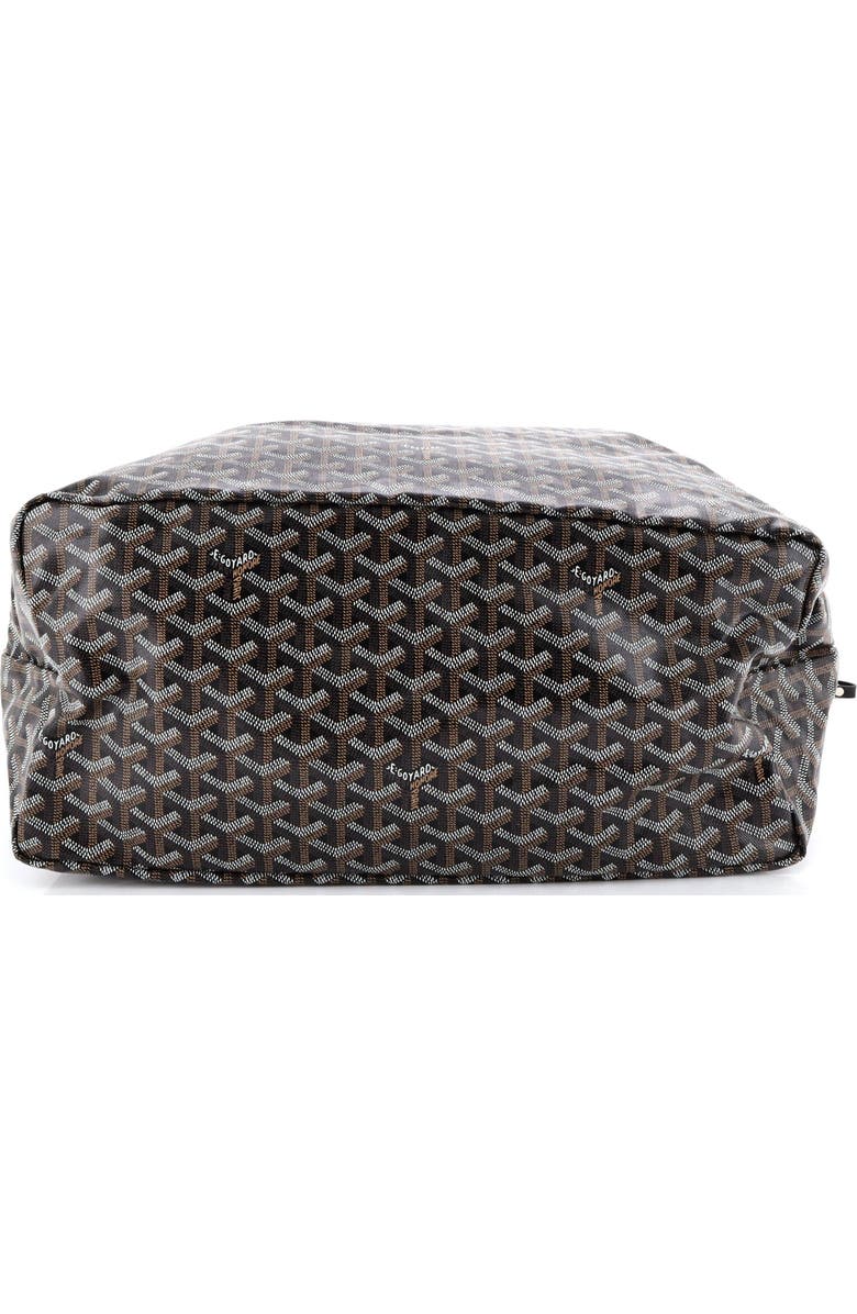 Pre-Owned Goyard Saint Louis Tote Coated Canvas GM, Alternate, color, Black