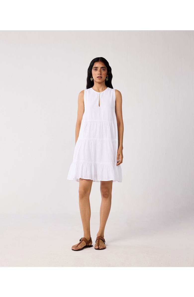 Reistor Sleeveless Tiered Day Dress, Main, color, 