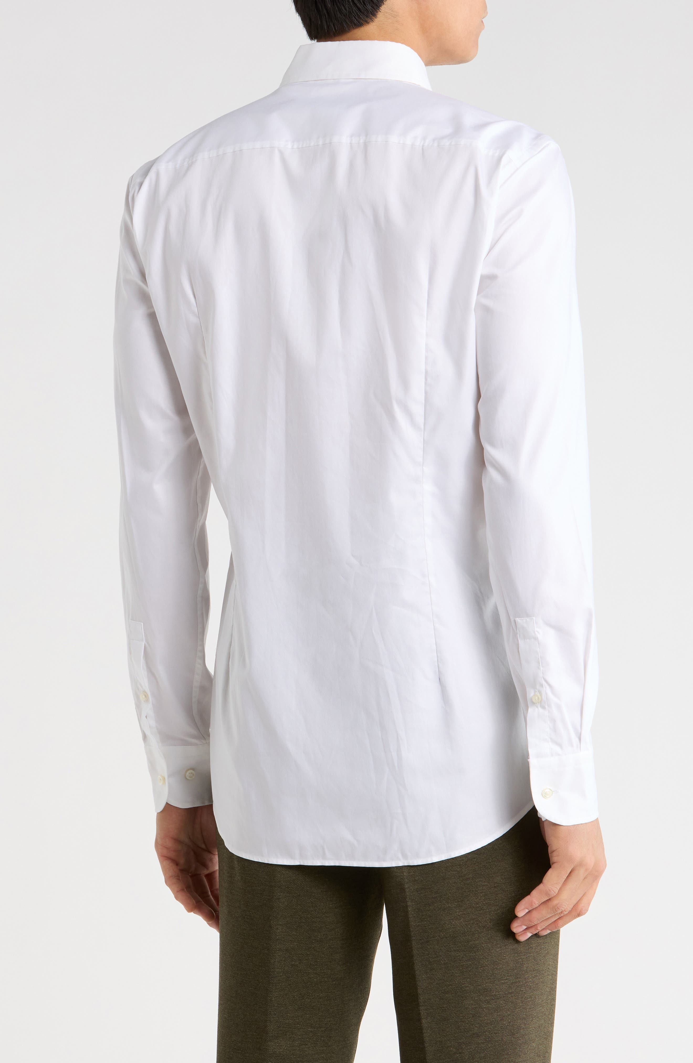 H-Hank Kent Slim Fit Dress Shirt - image 2