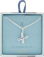 Leith Lowercase Initial Bubble Pendant Necklace