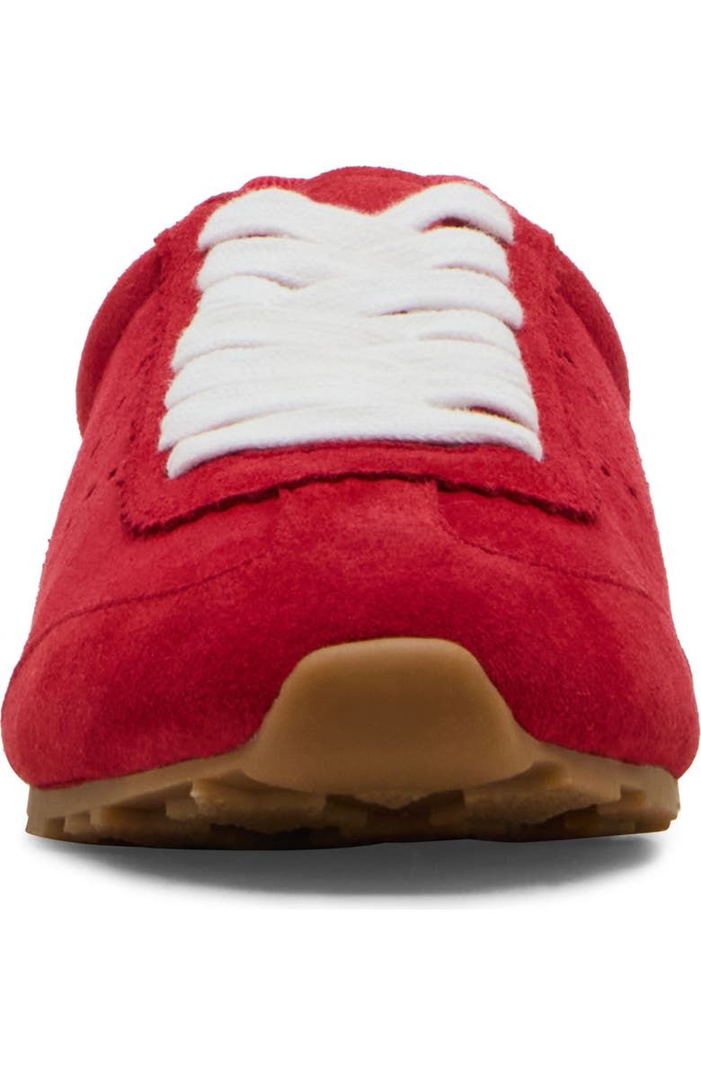 Blondo Carmen Waterproof Sneaker, Alternate, color, Red Suede